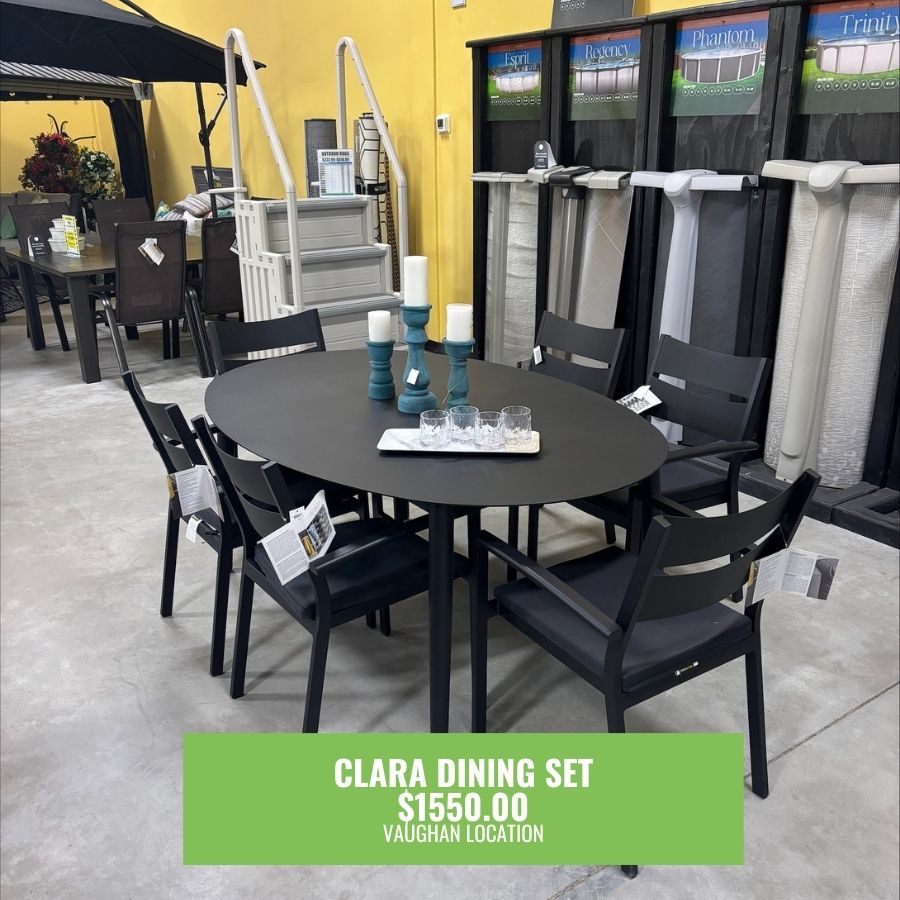 Patio Floor Model Clearance