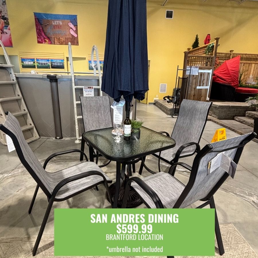 Patio Floor Model Clearance